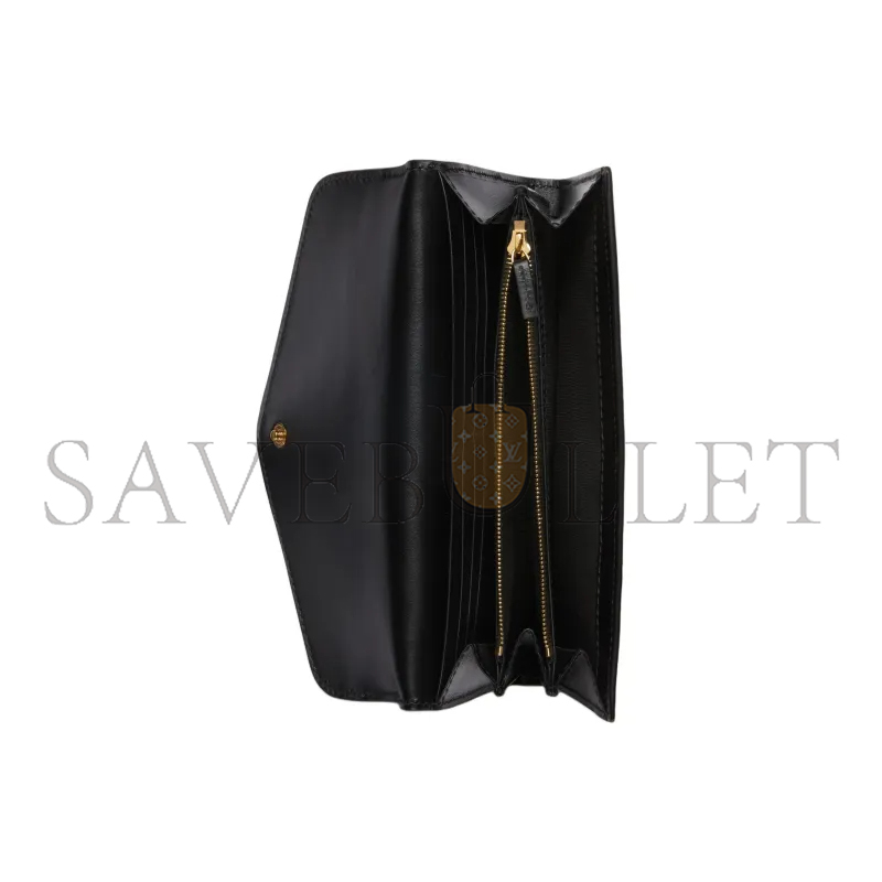Gvc*1 gg leather wallet 772791 (19*10*3cm)